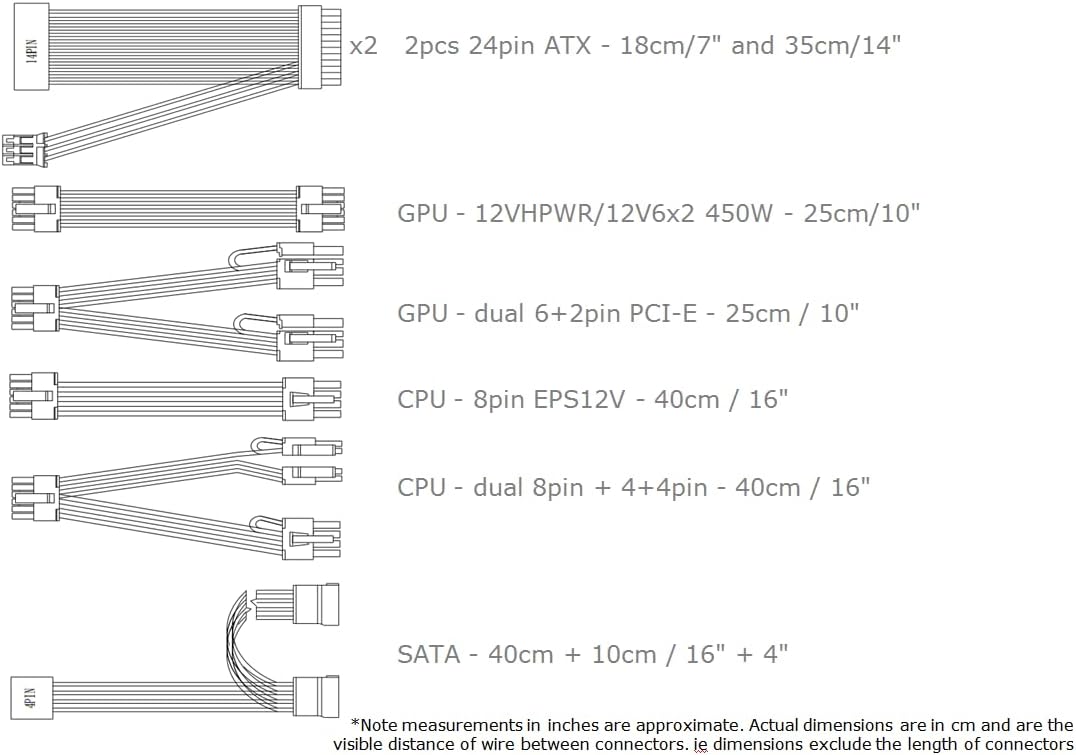 Enhance ENP-7660L 600W Modular Platinum Flex ATX Switching Power Supply, New!