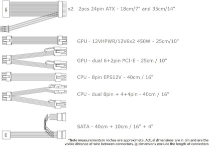 Enhance ENP-7660L 600W Modular Platinum Flex ATX Switching Power Supply, New!
