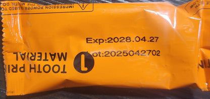 Qiivosm Personalized Tooth Impression Kit, 10 pieces, Exp. 4/2028, New (Sealed)