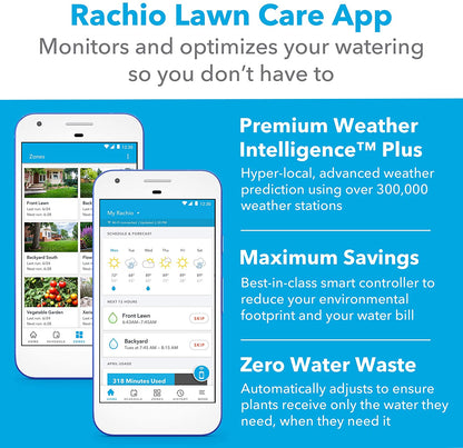 Rachio 3 Smart Sprinkle Controller 8ZULW-C, 8 zones, App Controlled, Brand New!