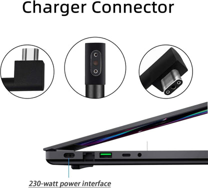 Razer Blade 15 S-230W Power Adapter RC30-0248, 19.5V, 11.8A, 230W - New in Box