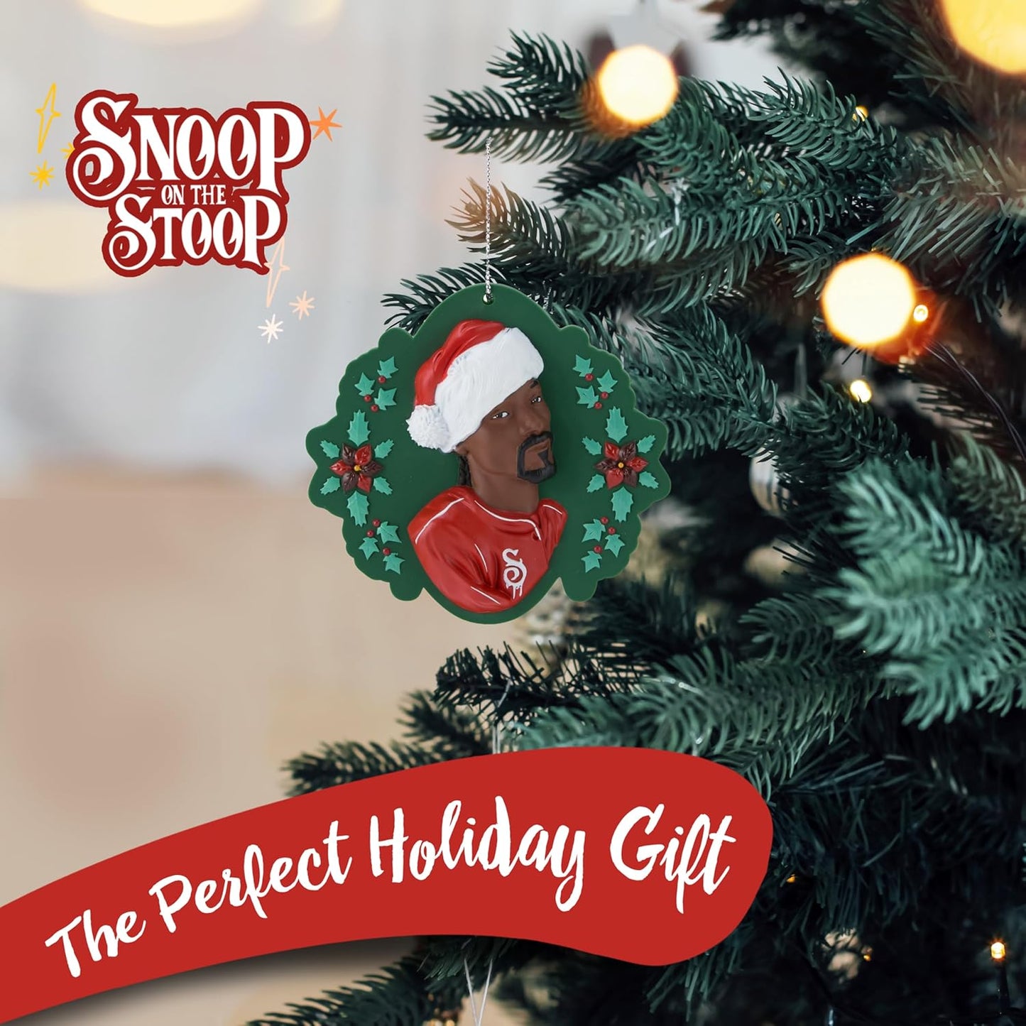Snoop on the Stoop, Snoop Dogg Christmas Tree Ornament, New in Box