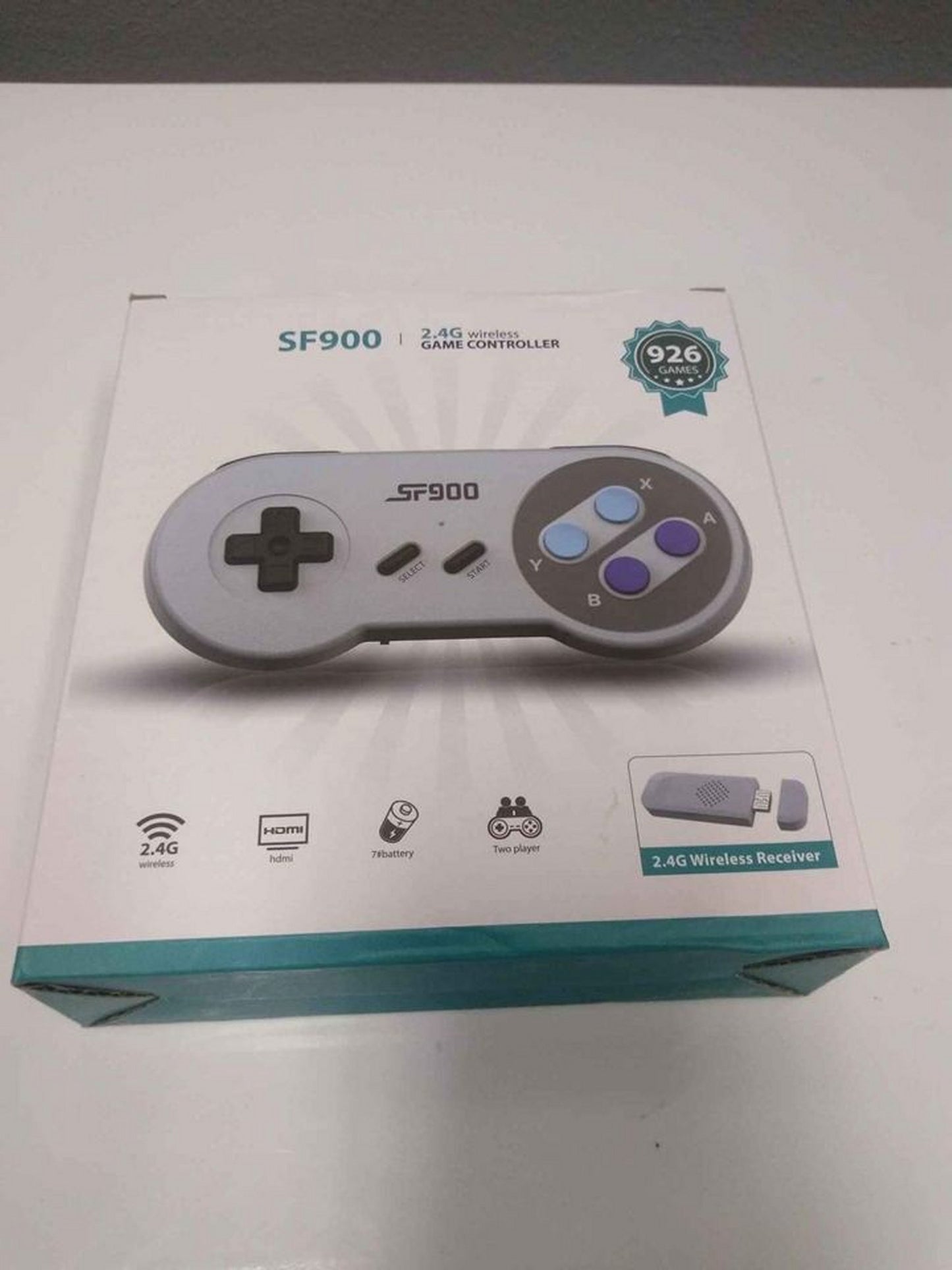 Super Nintendo SF900 Game Console, 926 Built in Games - New!