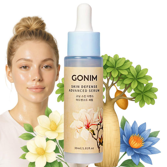 Gonim Skin Defense Advanced Serum Moisturizer / Repair, 1 oz, New, Exp. 9/27