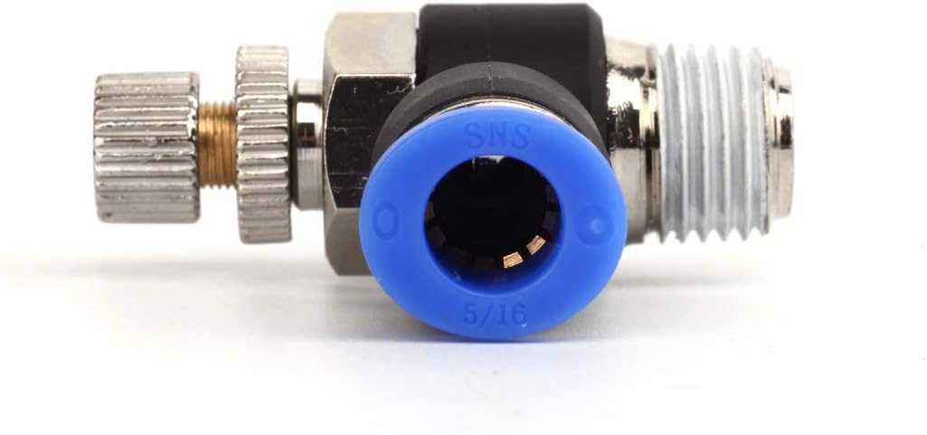 SNS JSC5/32-N03 5/32"Tube OD x 3/8 NPT 90 Degree Control Valve, New, 10 Pack