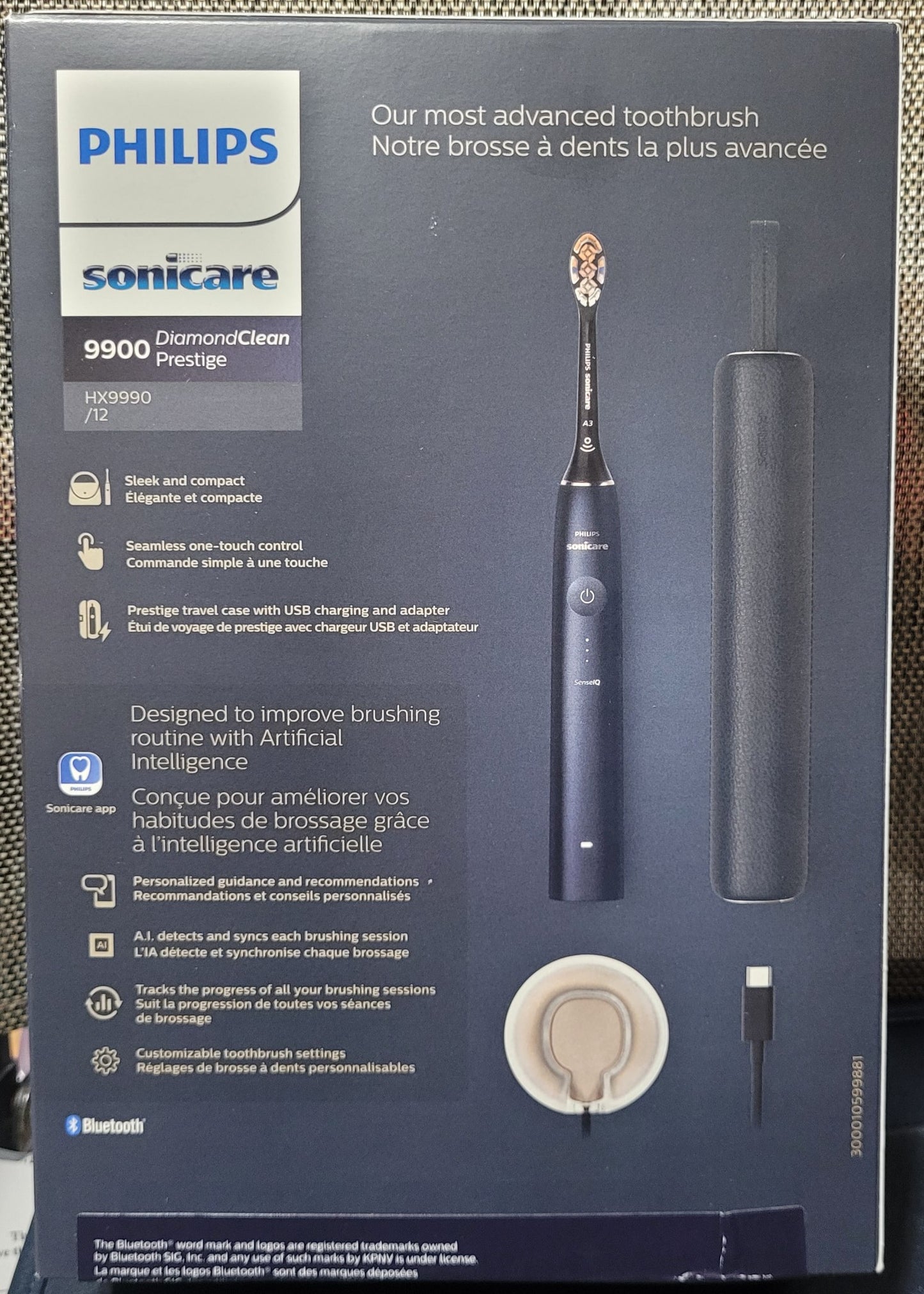 Philips Sonicare Diamondclean 9900 Prestige Toothbrush HX9990/12 - BRAND NEW!