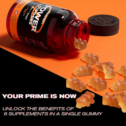 SUSNEN Power Gummies w/ Maca + Shilajit, 60 Caps. Citrus, Exp. 10/26, Free Ship!