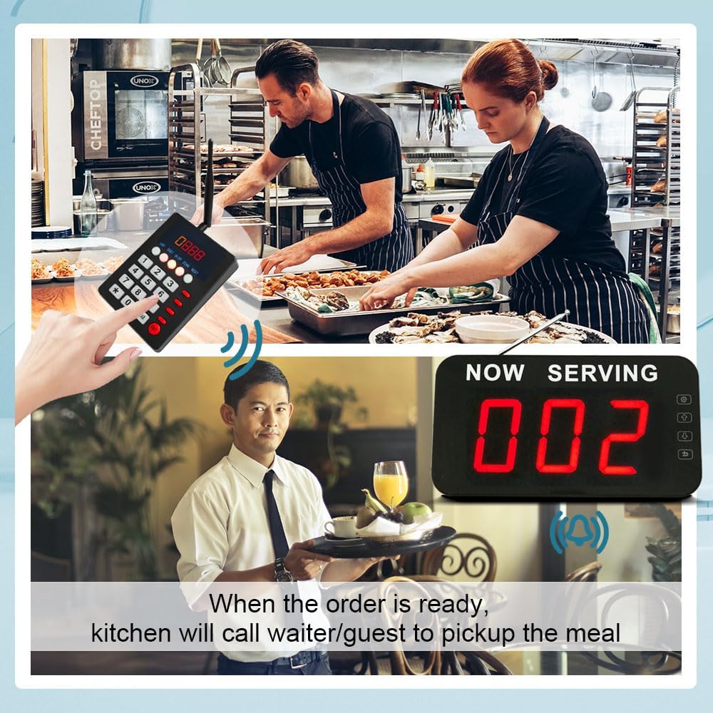 KOQICALL Take A Number System Queue Manager Calling System, New, Free Shipping!