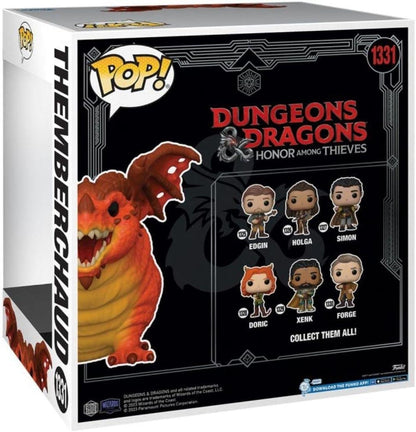 Funko Pop! 1331 Dungeons & Dragons Themberchaud 10" Jumbo Vinyl Figure, New!
