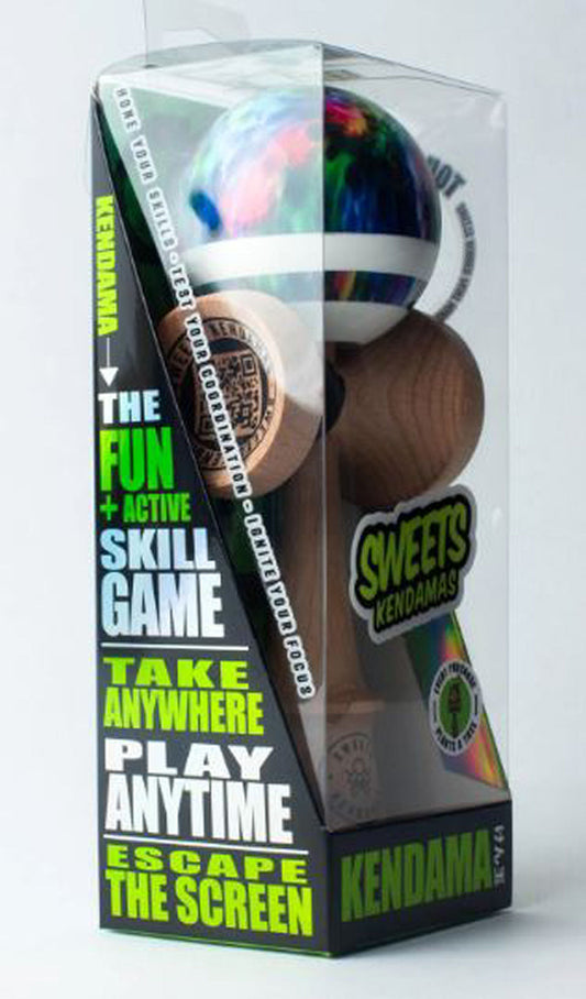 Genuine / Authentic Sweets Kendamas, Sweets Tie Dye 059-TDY, New in Box, Rare!