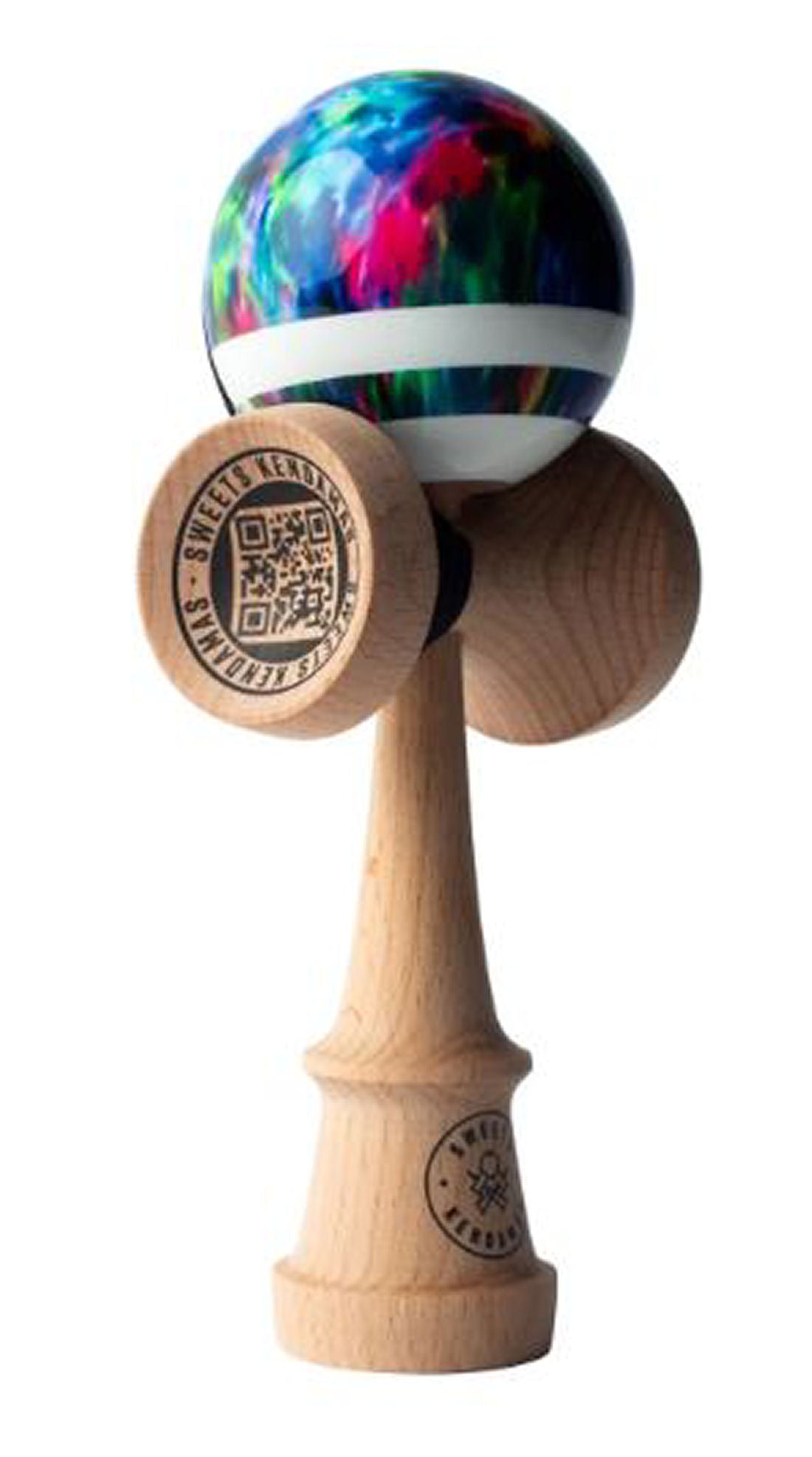 Genuine / Authentic Sweets Kendamas, Sweets Tie Dye 059-TDY, New in Box, Rare!