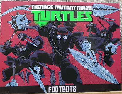 NECA Teenage Mutant Ninja Turtles (2012 Cartoon) Footbots 7" Scale Figures, New!