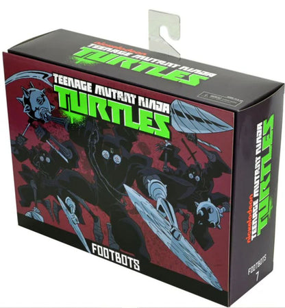 NECA Teenage Mutant Ninja Turtles (2012 Cartoon) Footbots 7" Scale Figures, New!