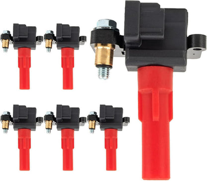 PHILTOP UF666 Ignition Coil 6 Pack, for 2010-2019 Outback, Legacy, Tribeca, New!