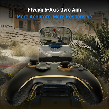 Flydigi Vader 5 Pro Wireless Gaming Controller, Forceflex - Multi-Platform, New!
