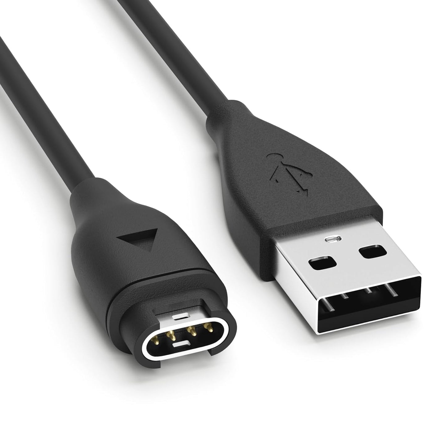 Veeloon USB-A Braided Charge Cable for Garmin Watch Forerunner & More, 2 Pack!