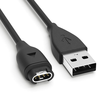 Veeloon USB-A Braided Charge Cable for Garmin Watch Forerunner & More, 2 Pack!