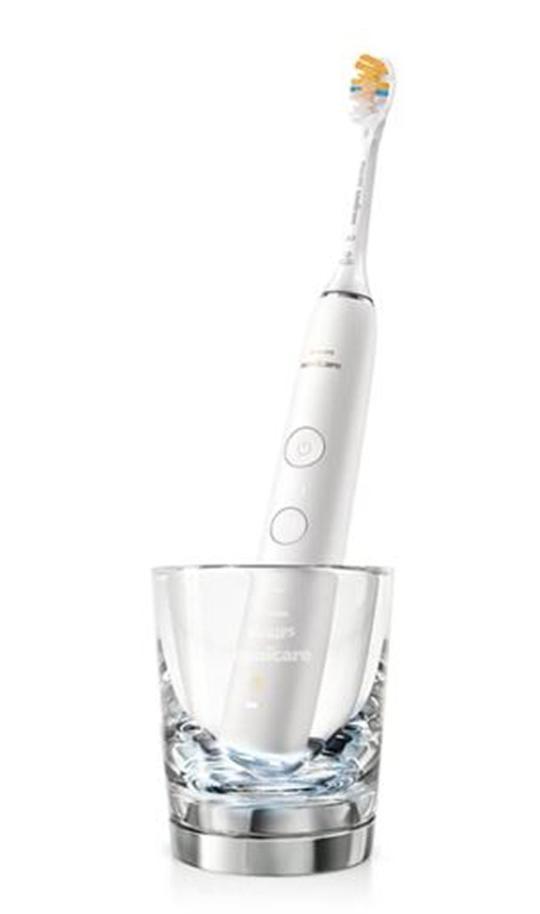 Philips Sonicare DiamondClean Smart HX9904/72 Electric Toothbrush, White/Pink