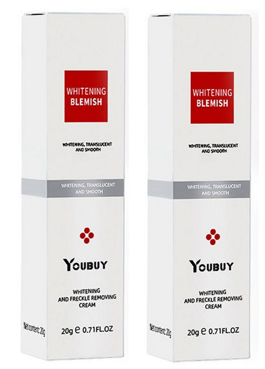 Youbuy Whitening and Freckle Removing Cream (2 Pack - 1.4 oz) Exp. 5/2028 - New!
