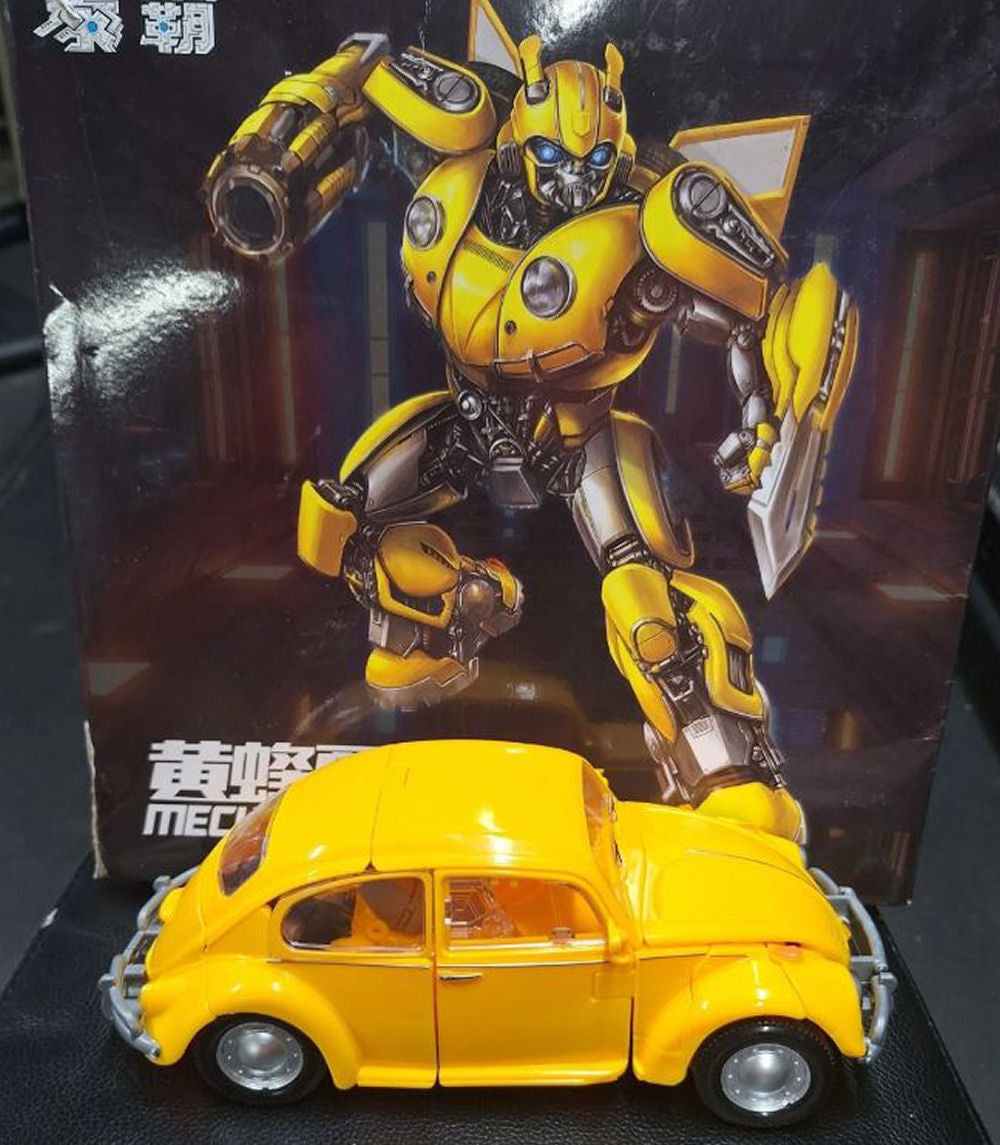 Mechanical Alliance YS-03 Metal Version Bumble Bee Transforming Toy, 8", New!