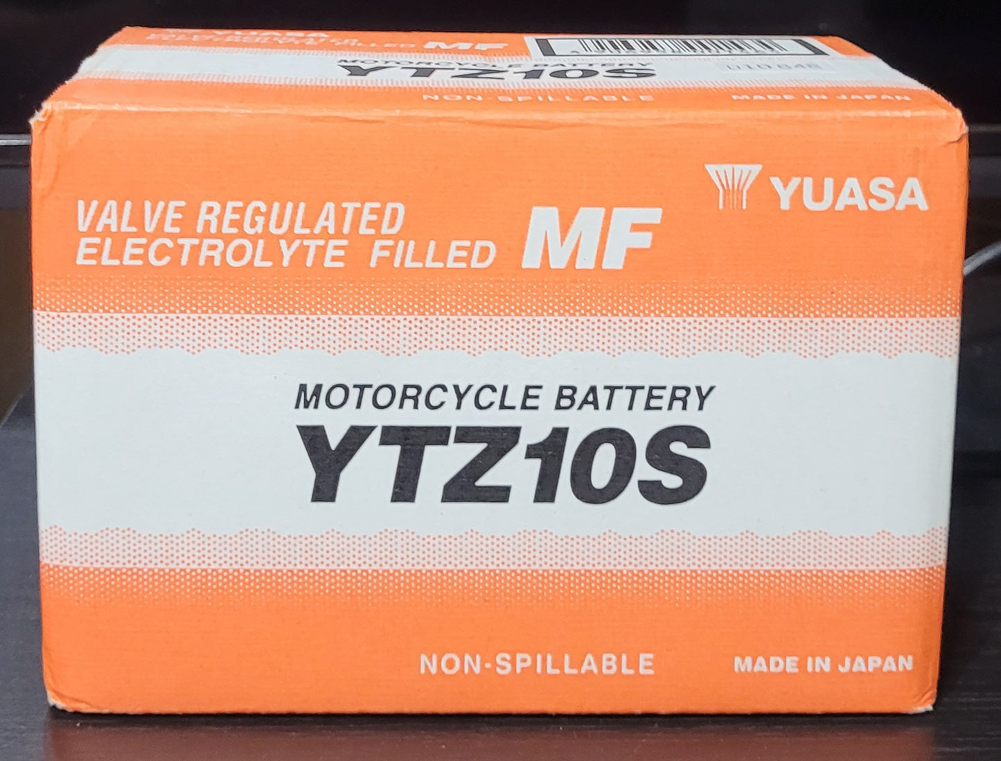 Genuine Yuasa YTZ10S AGM Battery, 12V, 8.6ah, Valve Regulated, NIB, Free Ship!