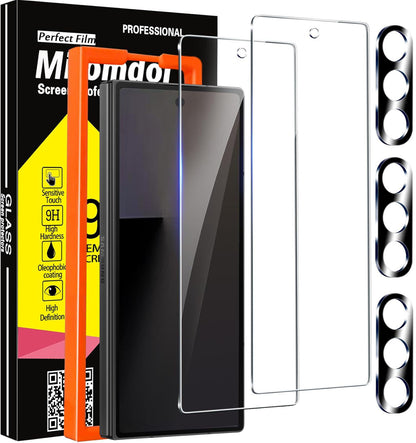 Milomdoi (2Pack) Pro Tempered Glass Screen Protector for Samsung Galaxy Z Fold 7